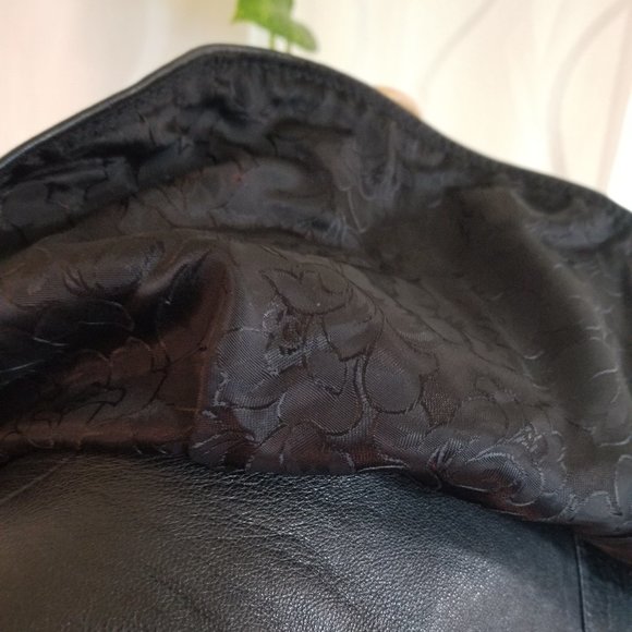 Vintage 1980s moto jacket, Back leather jacket, designer size Medium - Picture 10 of 15